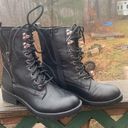 Arizona Jeans Arizona Jean Co Haddo Black Ankle Lace up  Boots Sz 5.5 NWOT Photo 0