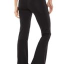 Gaiam  OM-DRI Flare Leg Yoga Pants Pullon Stay-Put Waist Stretchy Black XL, NWT Photo 1