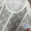 American Vintage vintage white lace corset by gelmart size 34A Y2K/2000s era new with tags Photo 4