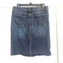 Kut From The Kloth denim pencil skirt women’s size 2 Y2K blue jean mini teacher Photo 5