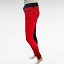 Tripp NYC  Black & Red Split Leg Skinny Jeans Size 1 Photo 3