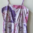 Purple Pink Tie Dye Bodysuit Romper Size XL Photo 3