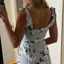 FRNCH Blue Floral Dress Photo 2