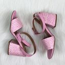 Bamboo NEW  | Braided Heel Maddy Sandals - PINK Photo 9