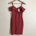 Soprano NWT! NORDSTROM SAPRANO BAROQUE RED BODYCON MINI DRESS Photo 2