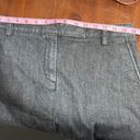 Talbots  Dark Denim Pinstripe Mini Skirt Photo 7