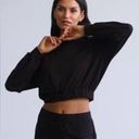 Commando Modern Cropped Lounge Sweatshirt Photo 3