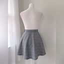 American Apparel  Gray Plaid Mini Skirt Photo 4