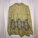 Tommy Bahama  Size Small Silk Linen Blend V-neck Blouse Photo 4