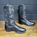 Nocona 2010 Black Leather Western Cowgirl Boots Women’s 9 EE Photo 2