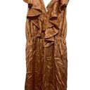 Marciano  gold pink silk halter dress size xs Photo 0