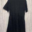 Everlane Womens Size 10  Black Shirt Dress EUC Photo 5