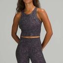 Lululemon  Invigorate Training Tank Top Dusky Lavender Black 2 Photo 0