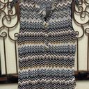 Ava  & Grace double lined sleeveless vneck chevron blouse Photo 0