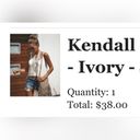 Wishlist New Vici, Kendall Knit Sweater Crop Tank - Ivory - Small Photo 2