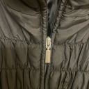 New Direction Black Ruched Puffer Vest Photo 8