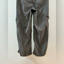 American Eagle Pre-Owned Size 10 Short  Baggy Wide Leg Green Cargo Pants Photo 6