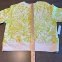 Abound NWT  Women's Green‎ & White Cotton Long Sleeve Sweatshirt Pullover Size XS Photo 8