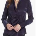 Something Navy  Draped Top size XXS (12) Photo 1