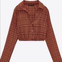 ZARA  plaid crop top 4661 477 Photo 6