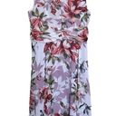 Connected Apparel  Pink Floral Flowy Midi Dress Size 12 Photo 1