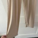 Lulus  cream wide leg high waisted lounge pants woman’s size medium Photo 2