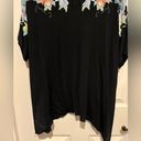 O'Neill O’Neill Size M/L Black Floral Bathing Suit Cover Up Photo 1