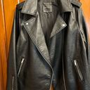 Lane Bryant  Thin Moto Leather Jacket worn 1X Great condition, for 40-65 degrees Photo 5