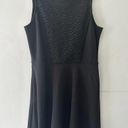 Apt. 9  Dress Sleeveless Lace Scoop Neck Pockets Mini A-line Black Small Photo 0