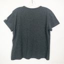 Russell Athletic  V-Neck Charcoal Top Size Large Photo 4