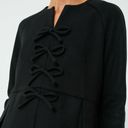 Tuckernuck  NWT Dress Blair Bow Coat Mini Dress Black Size XXS Photo 4