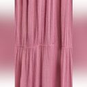 Elan Ruched Tiered Cover Up Maxi Dress X-Small PINK VIOLET  Photo 5