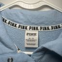 PINK - Victoria's Secret PINK Sweatshirt Color Blue XS Photo 2