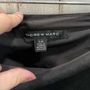 Andrew Marc NWT  Faux Suede Legging Pant Black Preppy Work Office Street Casual Photo 6