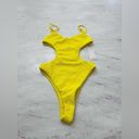 Free People  Mello The Label Cut Out One-Piece Swimsuit Size Medium NWT $180 Photo 1