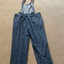 Evereve  Z Supply Blue Overalls Size Large Bin 288 Photo 10