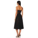 BCBGMAXAZRIA  Black Sheer Corset midi dress Photo 2