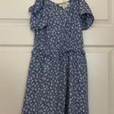 Jessica Simpson  Blue Cold Shoulder Dress Size S Gently Worn Photo 1