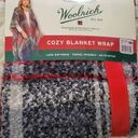 Woolrich  Cozy Blanket Wrap OSFM Plaid Luxe Softness New Photo 3