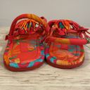 Farm Rio  Tropical Tube Strap beaded sandals NWOT Photo 4