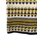 Bradley Knitwear Vintage 1960s Fair Isle Cardigan Sweater Vest Size M Photo 7