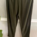 Ted Baker Women's Size 4 Olive Green Fleece Jogging Pants Photo 10