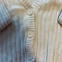 American Eagle Outfitters Cropped Creme Cardigan Photo 1