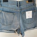 Cello NWT  High rise cut off denim jean short size medium Photo 3