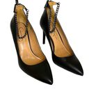 Jessica Simpson  | HALLIYE Black Pointed Toe Heel Pumps Size 8 1/2 M Photo 3