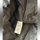 Athleta  Women’s Gray Puffer Vest Full Zip Size Small Photo 4