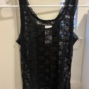 John Galt Lace Black Lace Tank Photo 0