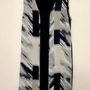 Calvin Klein  Dress in Navy, Light Blues, Gray, and White Size Medium EUC Photo 0