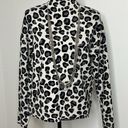 Tahari  size Large Mock neck knit sweater in Leopard Print Photo 6