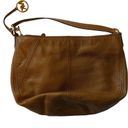 Michael Kors  Shoulder Hobo Handbag Medium Tan Gold-tone Top-Zip Bedford Cognac Photo 1